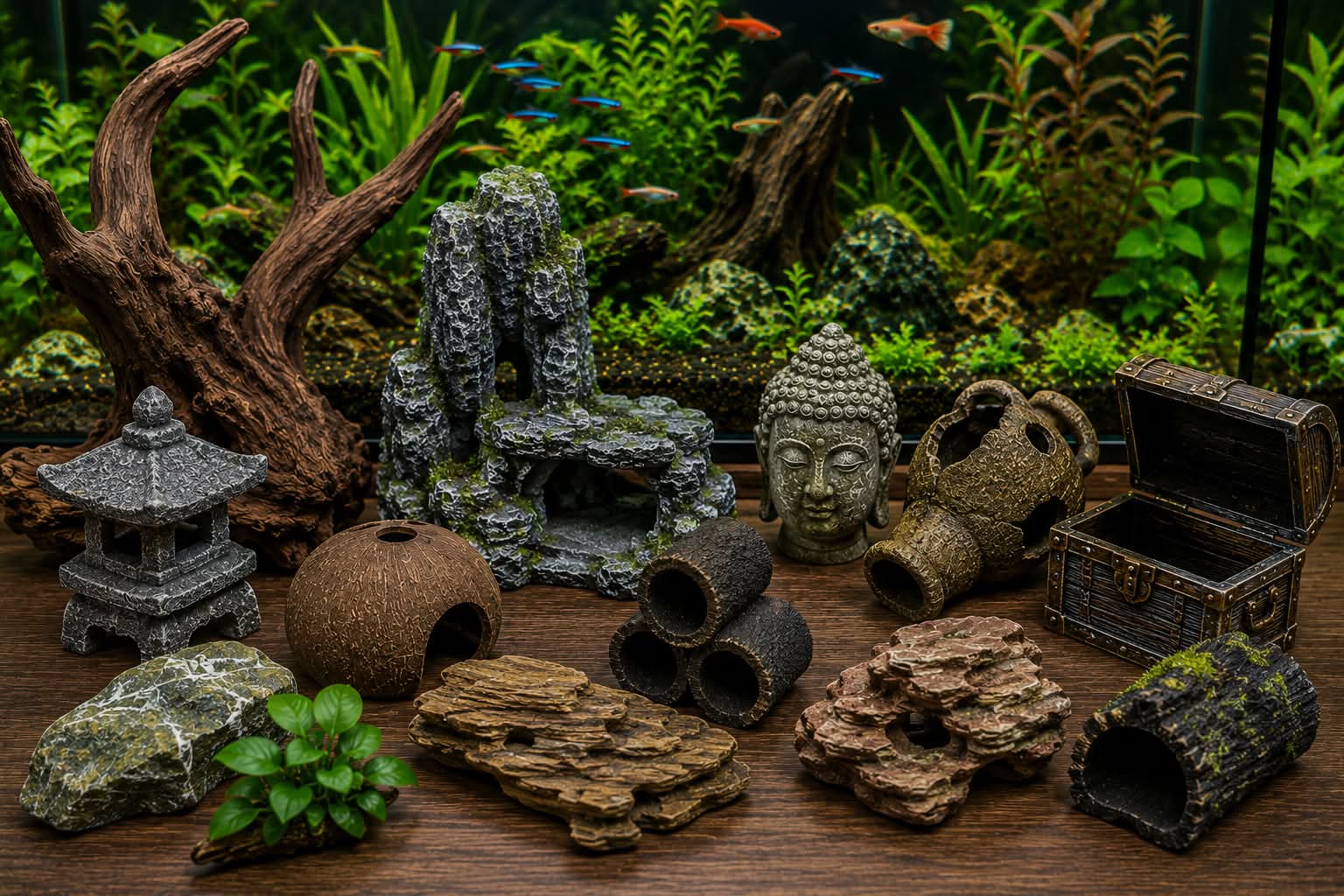 Decorations [Aquariums & Gardens]