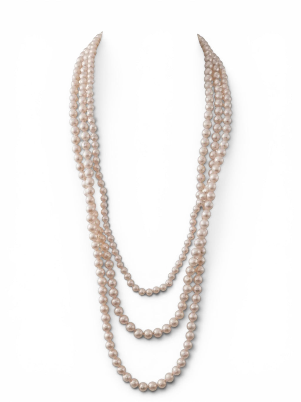 Classic Multi-Layer Pearl Necklace