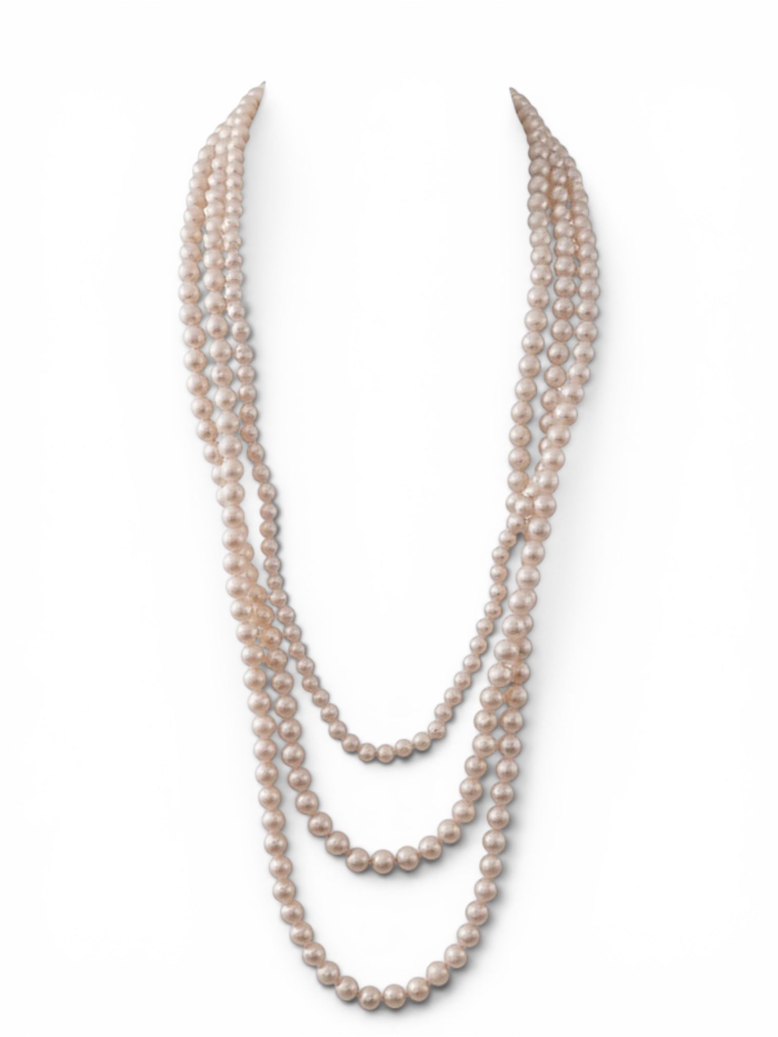 Classic Multi-Layer Pearl Necklace