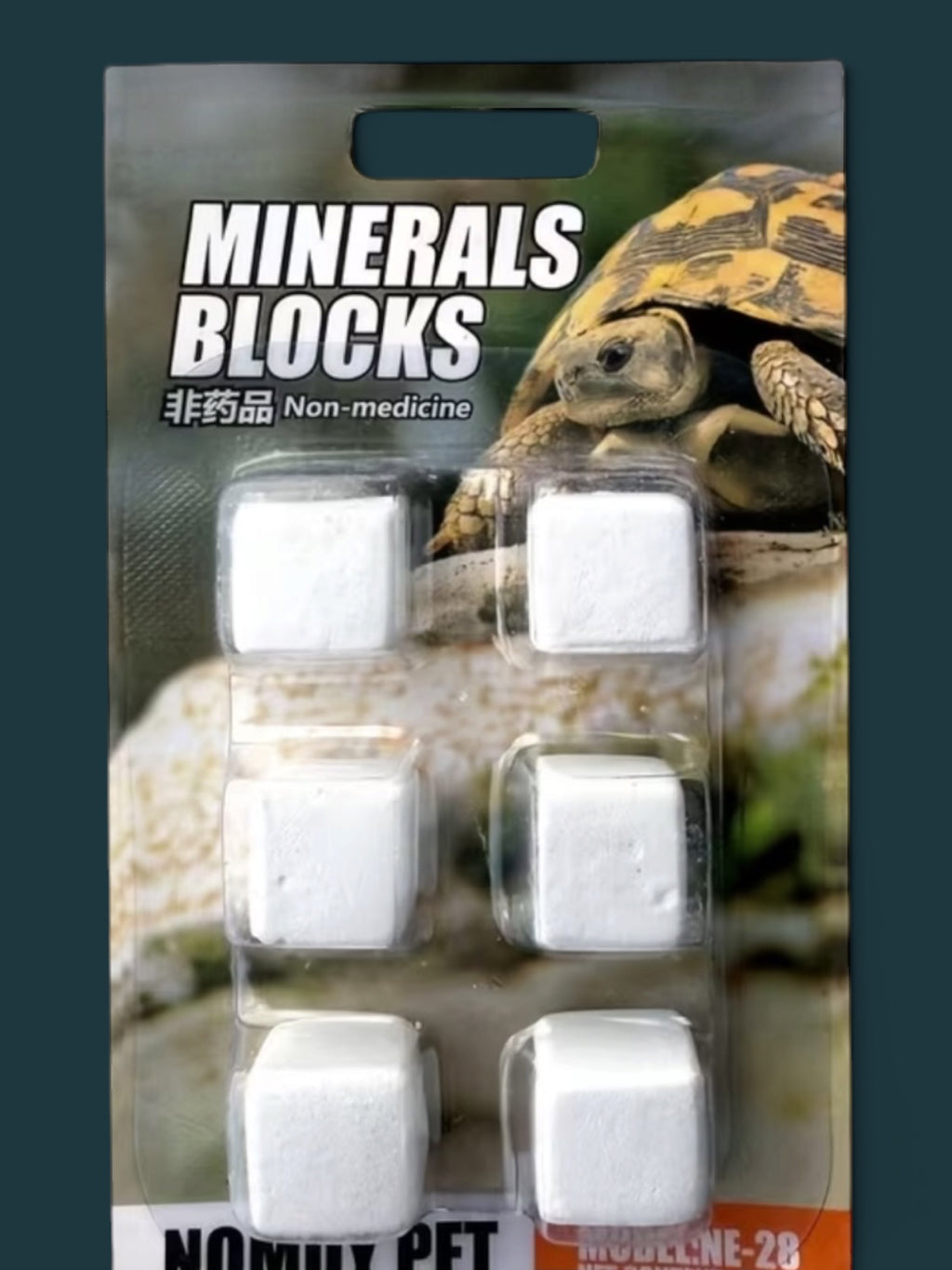 Mineral Blocks – Natural Calcium Blocks for Shrimp, Snails & Aquatic Turtles (6 Pack)