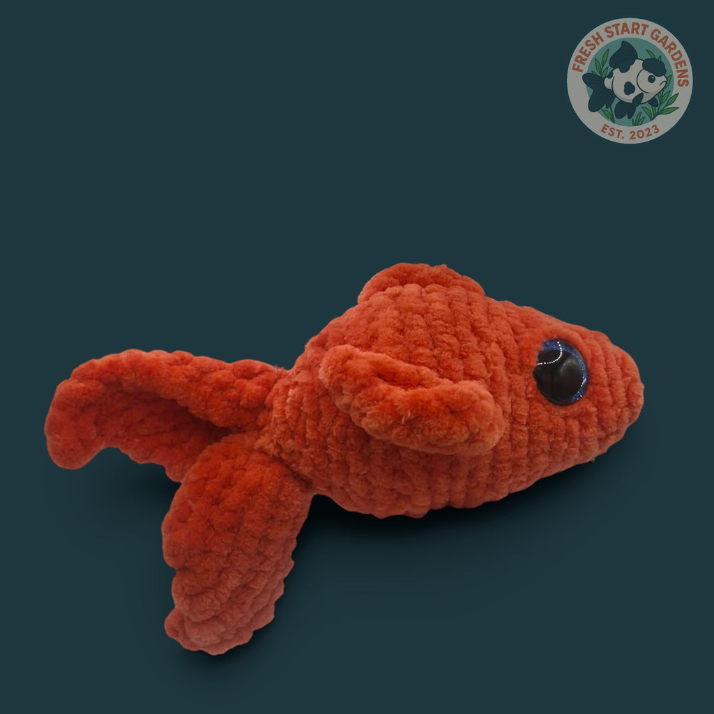 Goldfish Plushie - Handmade -