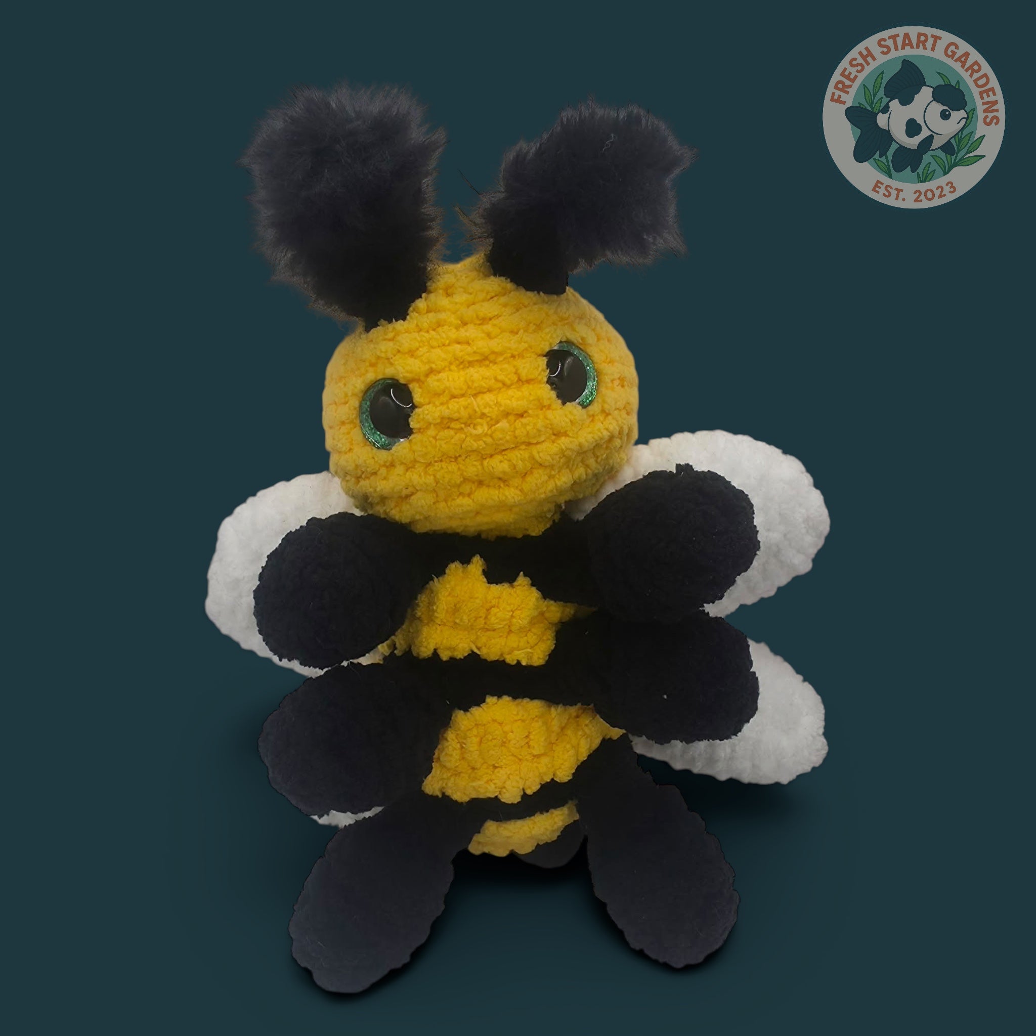 Bee Plushie - Handmade -