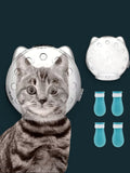 Cat Grooming Hood + Paw Covers