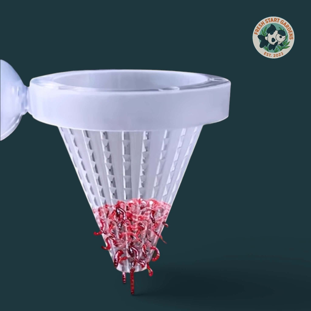 Aquarium Feeding Cone with Suction Cups