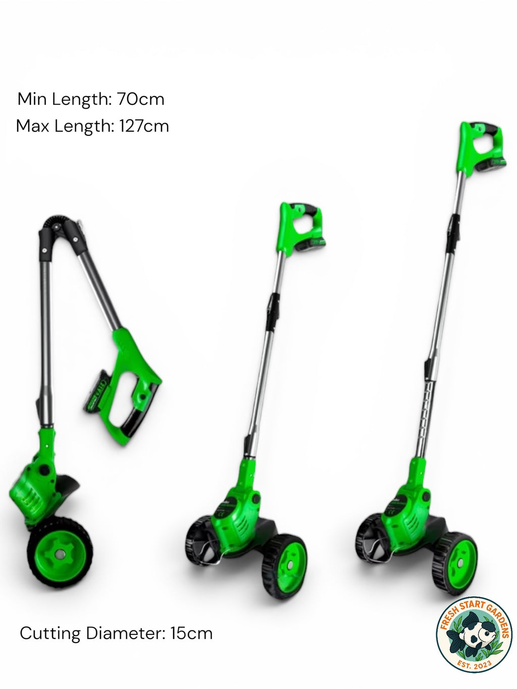 Cordless Grass Trimmer & Lawn Edger Kit