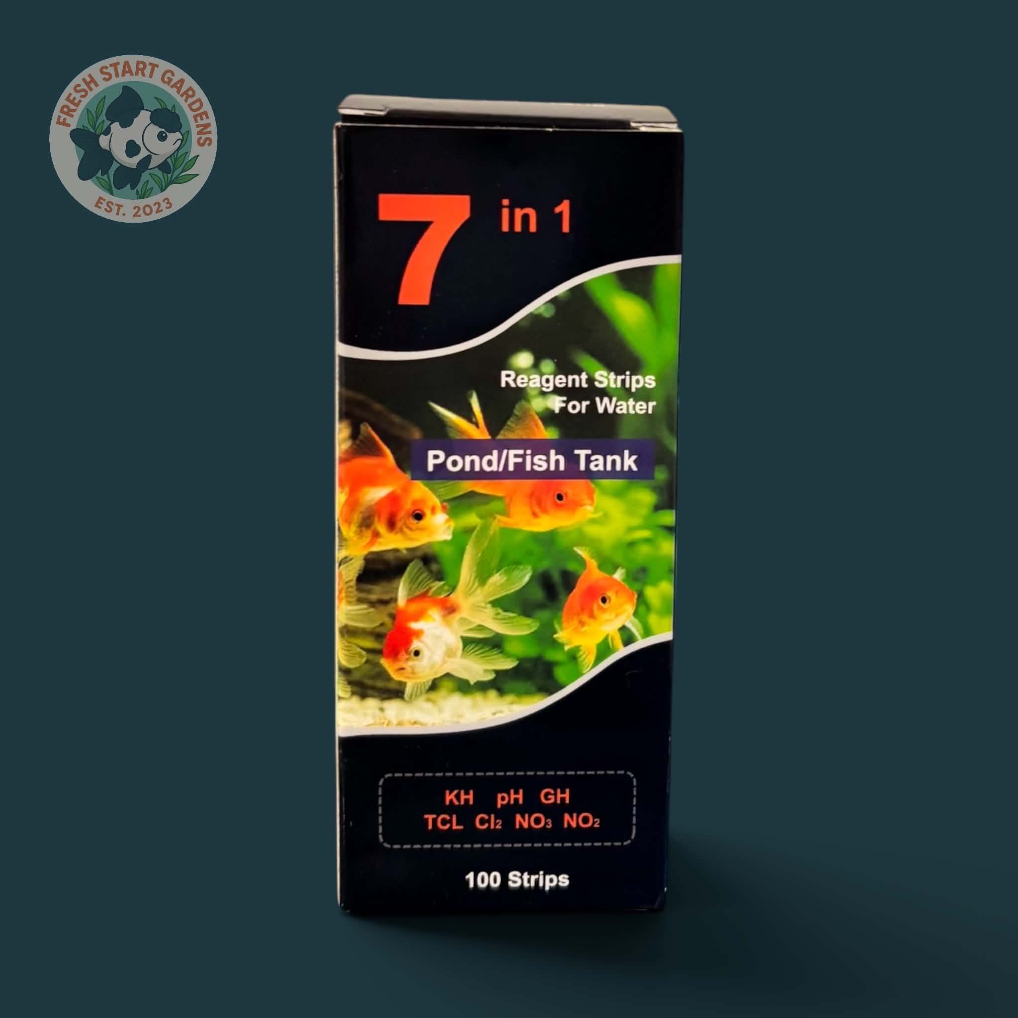 7 in 1 Water Testing Kit - 100 Strips -