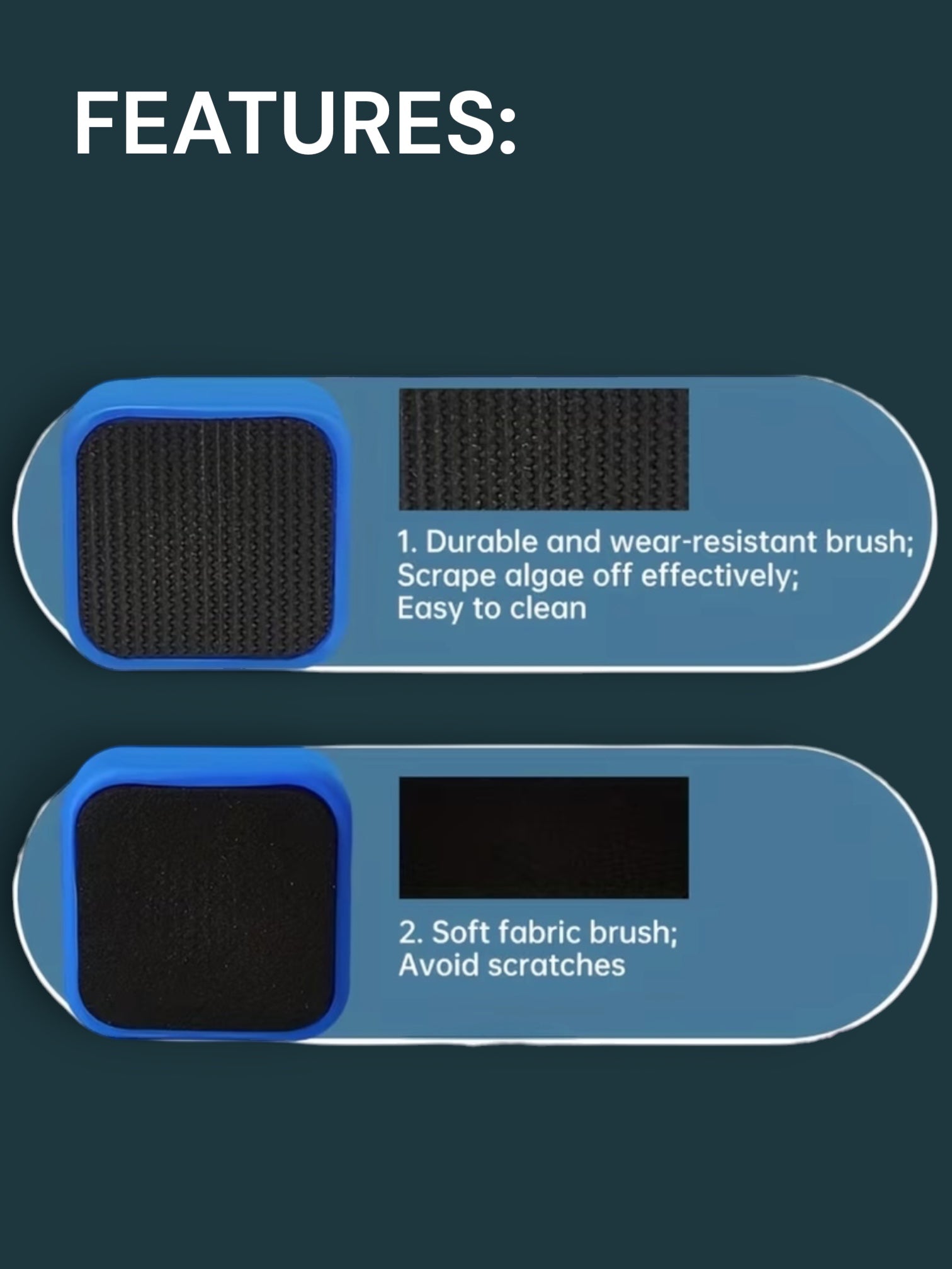 Mini Magnetic Aquarium Glass Cleaner
