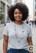 Pastel Double Layer Necklace