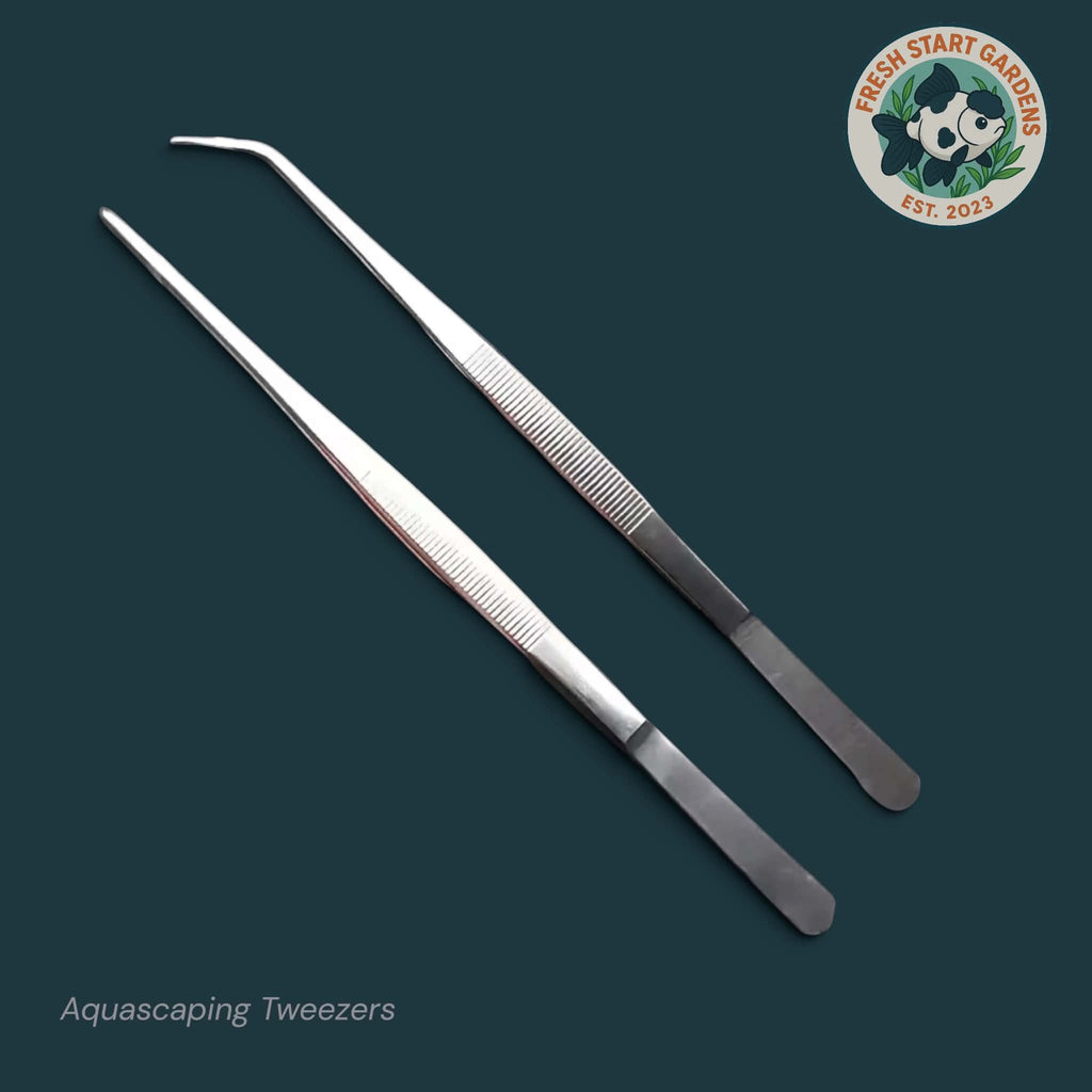 Aquascaping Tweezers - x2 Straight & Curved tip